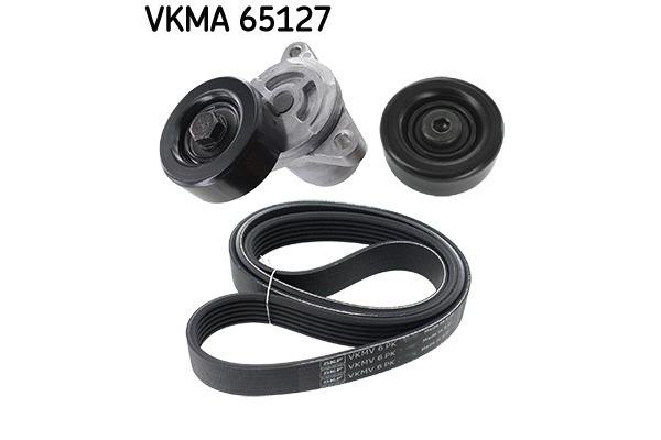 Zestaw pasków wielorowkowych (z rolkami)  do Kia, VKMA 65127, SKF w ofercie sklepu e-autoparts.pl 